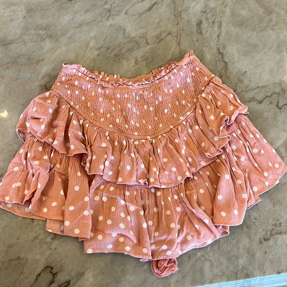 Mustard Seed - ruffle shorts